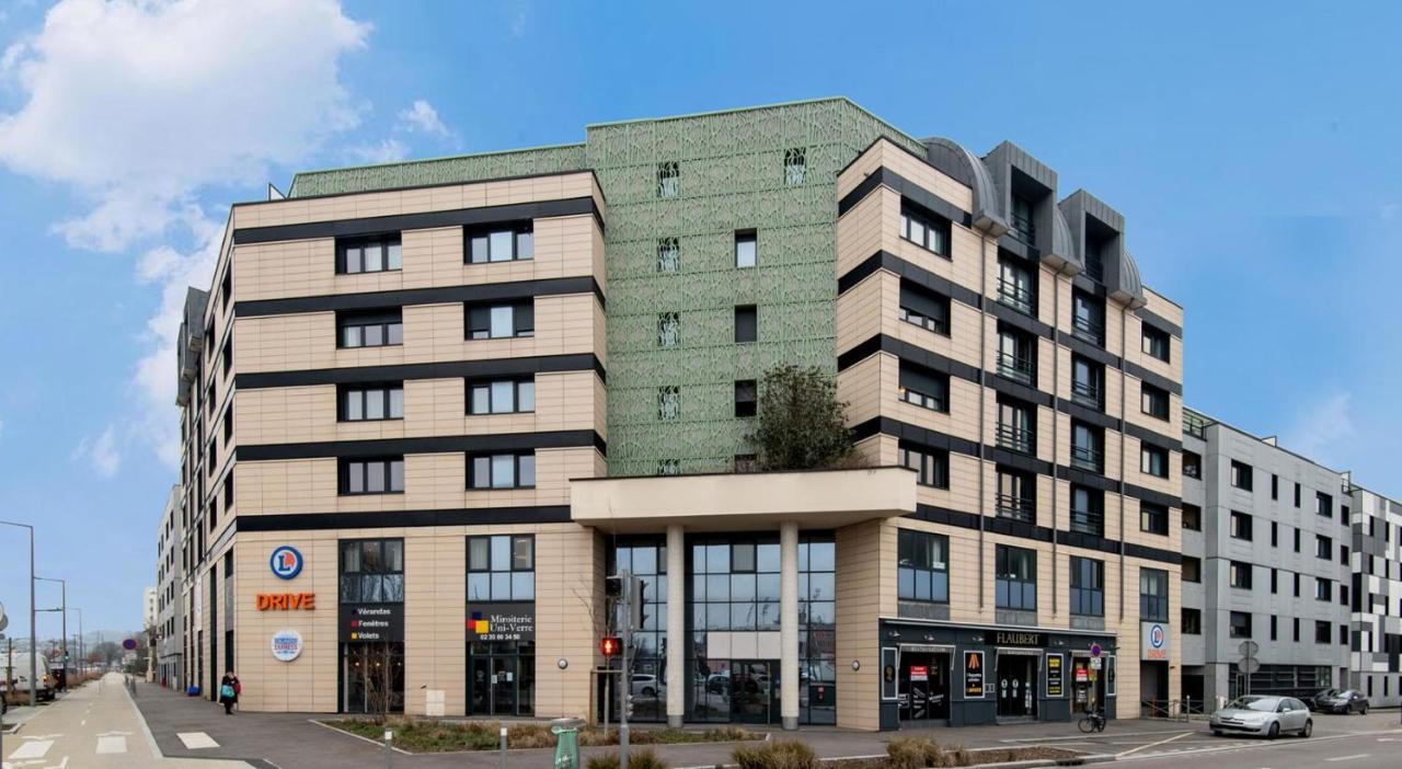 Terres De France - Appart Hotel Rouen Flaubert Ngoại thất bức ảnh